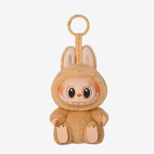 Authentic Pop Mart Monsters Labubu Have a Seat Baba Light Brown New SEALED Box